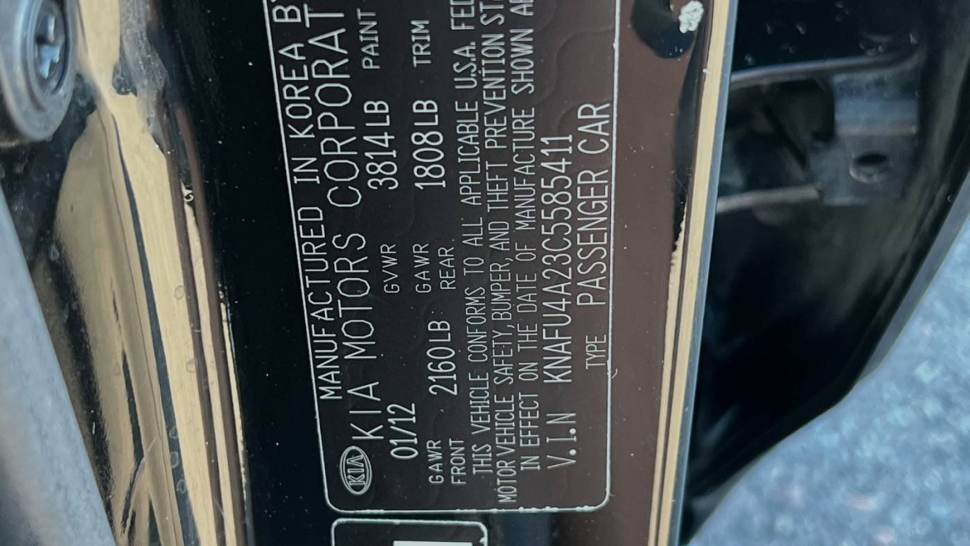 2012 Kia Forte EX Sedan Automatic