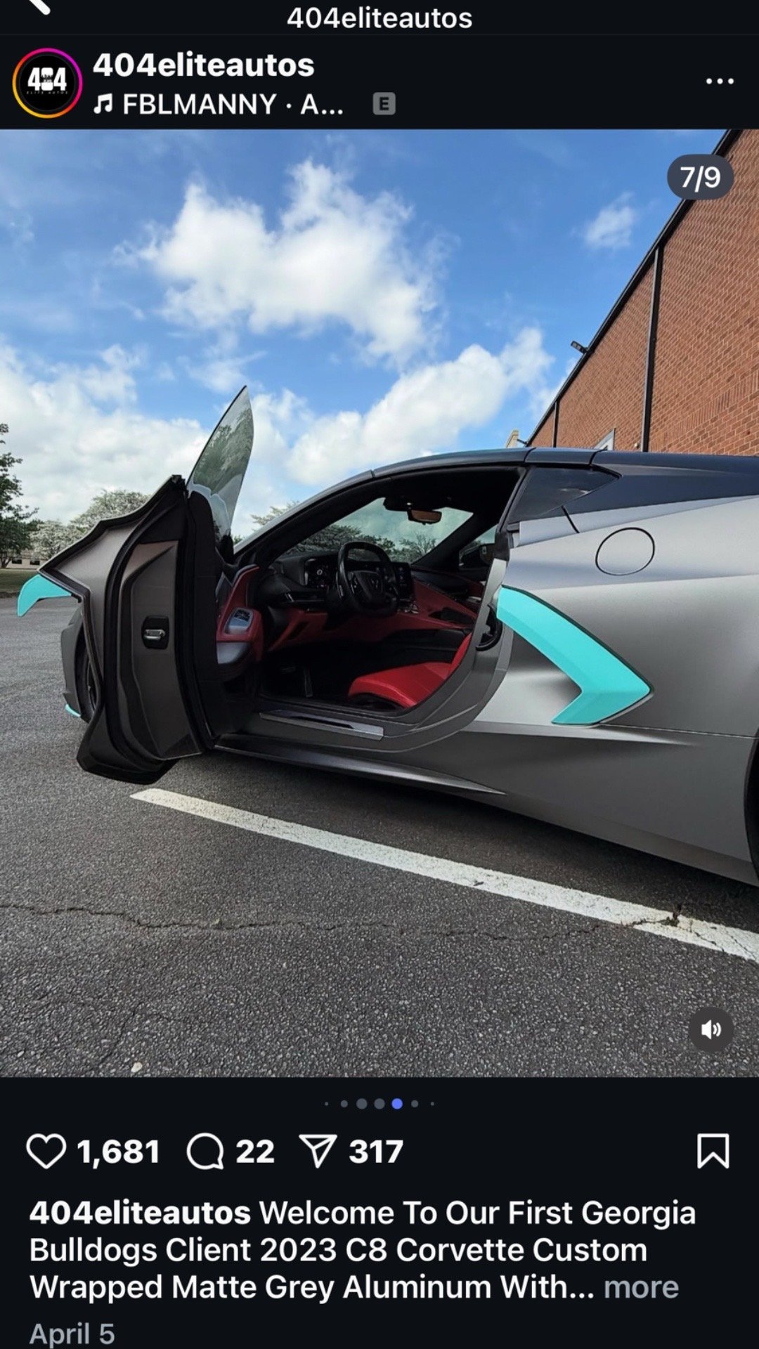 2023 C8 Corvette