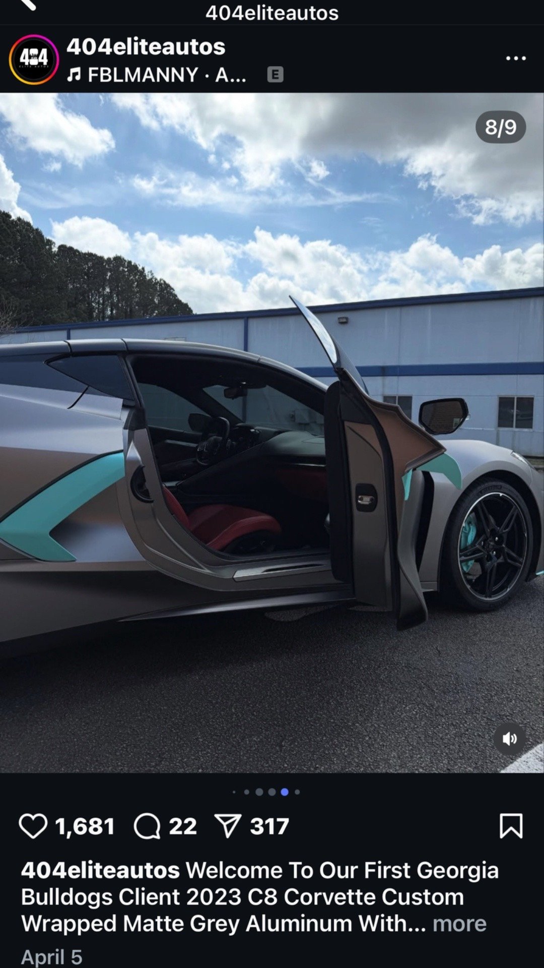 2023 C8 Corvette